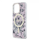 Guess iPhone 13 Pro Cover Flower MagSafe Rosa
