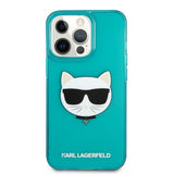 Karl Lagerfeld iPhone 13 Pro Cover Fluo Blå