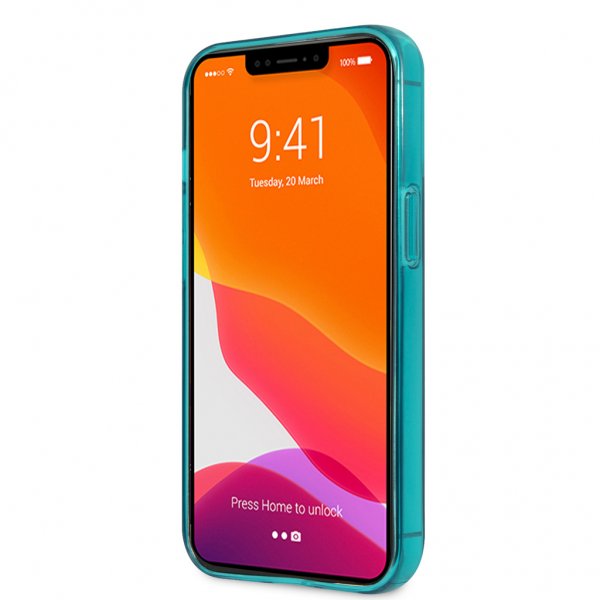 Karl Lagerfeld iPhone 13 Pro Cover Fluo Blå