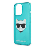 Karl Lagerfeld iPhone 13 Pro Cover Fluo Blå