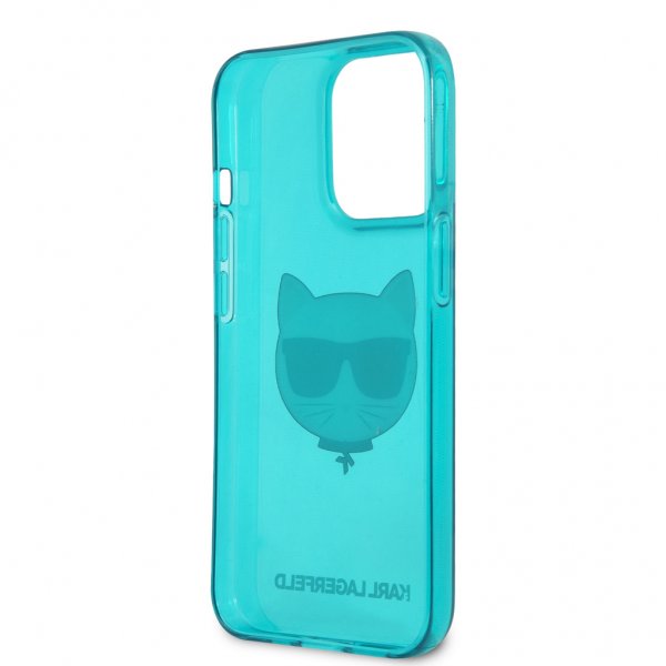 Karl Lagerfeld iPhone 13 Pro Cover Fluo Blå