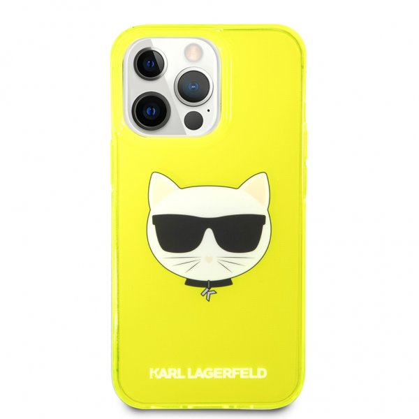 Karl Lagerfeld iPhone 13 Pro Cover Fluo Gul
