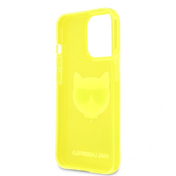 Karl Lagerfeld iPhone 13 Pro Cover Fluo Gul
