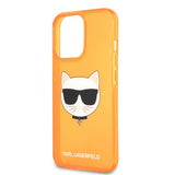 Karl Lagerfeld iPhone 13 Pro Cover Fluo Orange