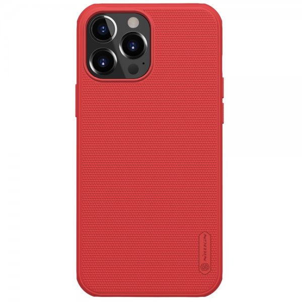 Nillkin iPhone 13 Pro Cover Frosted Shield Rød