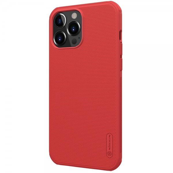 Nillkin iPhone 13 Pro Cover Frosted Shield Rød
