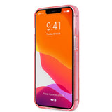 Guess iPhone 13 Pro Cover Full Glitter Rosa