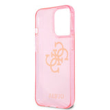 Guess iPhone 13 Pro Cover Full Glitter Rosa