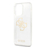 Guess iPhone 13 Pro Cover Full Glitter Transparent