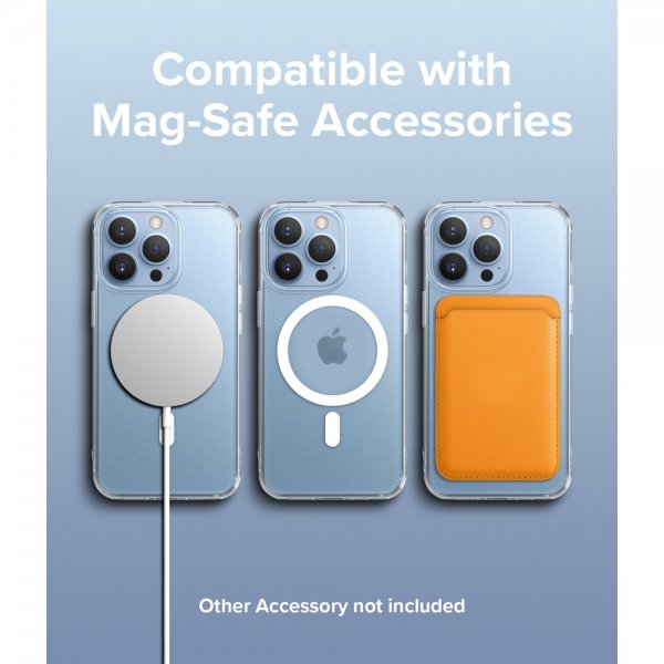 Ringke iPhone 13 Pro Cover Fusion Magnetic MagSafe Mat Transparent