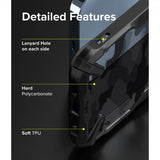 Ringke iPhone 13 Pro Cover Fusion-X Camo Black