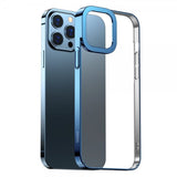 Baseus iPhone 13 Pro Cover Glitter Series Blå