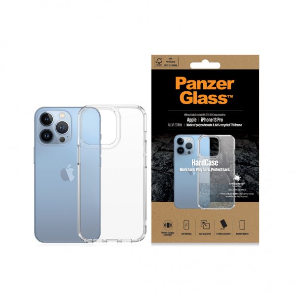 PanzerGlass iPhone 13 Pro HardCase Transparent