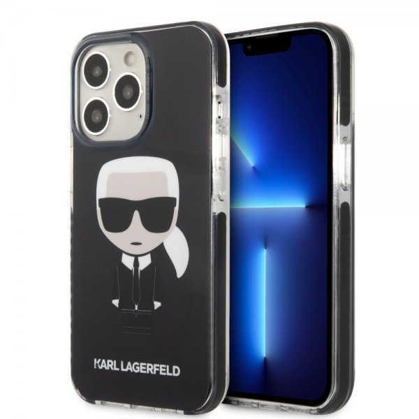 Karl Lagerfeld iPhone 13 Pro Cover Iconic Full Body Sort