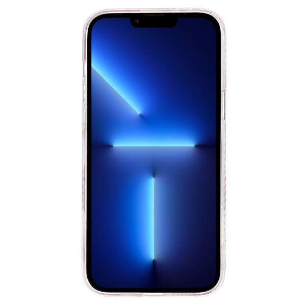 iPhone 13 Pro Cover Ko Mønster Lyserød Lyserød