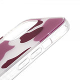 iPhone 13 Pro Cover Ko Mønster Lyserød Lyserød
