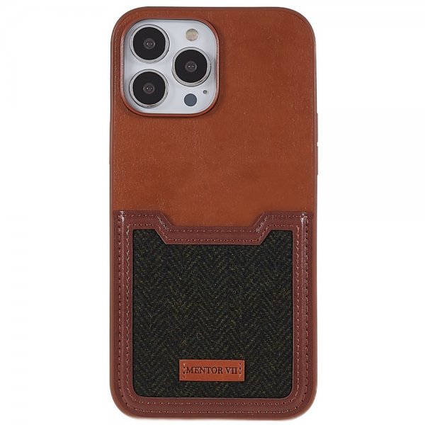 iPhone 13 Pro Cover Kortholder Brun