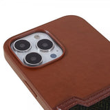 iPhone 13 Pro Cover Kortholder Brun