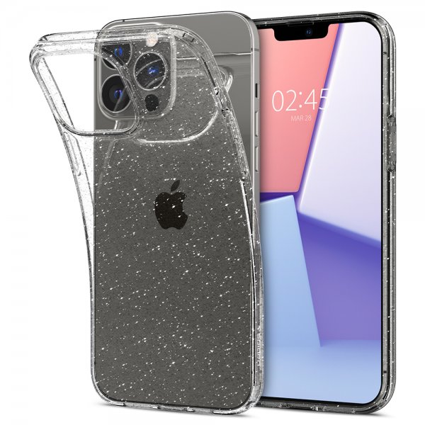 Spigen iPhone 13 Pro Cover Liquid Crystal Glitter Crystal Quartz