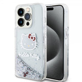 Hello Kitty iPhone 13 Pro Cover Liquid Glitter Gennemsigtig