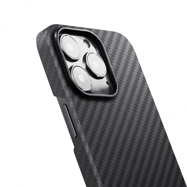 Pitaka iPhone 13 Pro Cover MagEZ Case 2 Sort/Grå Twill
