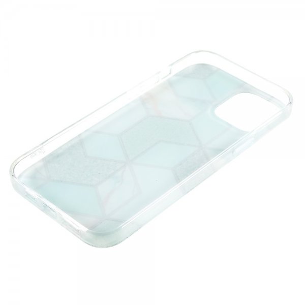 iPhone 13 Pro Cover Marmor Mønster Grøn