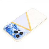 iPhone 13 Pro Cover Marmormønster Lilla
