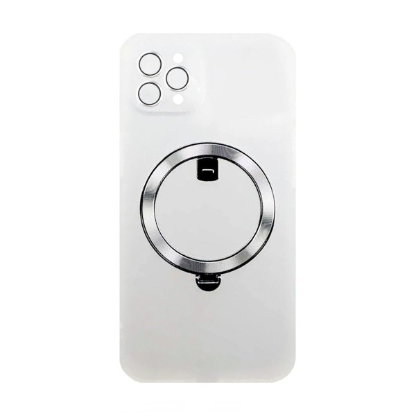 Rvelon iPhone 13 Pro Skal MagSafe Ring Vit
