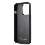 Mercedes Benz iPhone 13 Pro Cover Metal Logo Sort