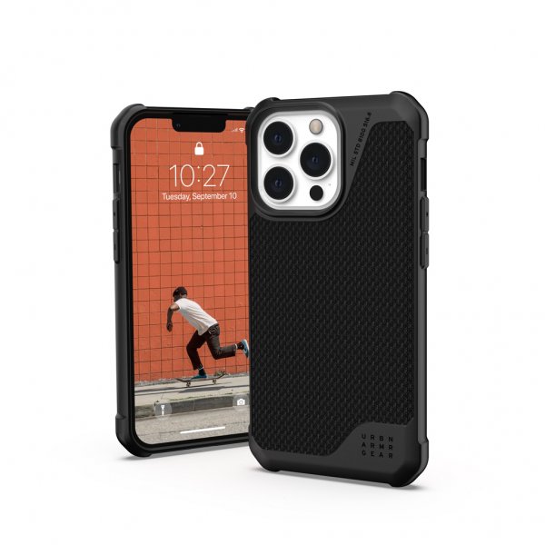Urban Armor Gear (UAG) iPhone 13 Pro Cover Metropolis LT Kevlar Sort
