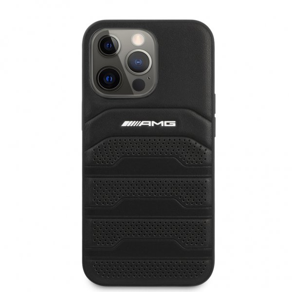 AMG iPhone 13 Pro Cover Perforeret Sort