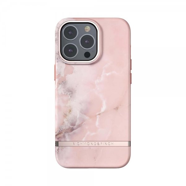 Richmond & Finch iPhone 13 Pro Cover Pink Marble