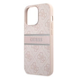 Guess iPhone 13 Pro Cover Printed Stripe Rosa