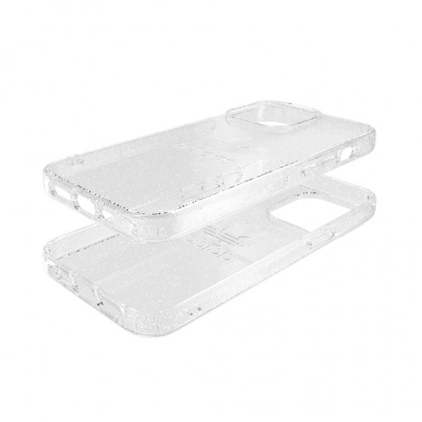 Adidas iPhone 13 Pro Cover Protective Clear Case Glitter Klar