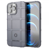 iPhone 13 Pro Cover Rudemønster Grå