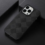 iPhone 13 Pro Cover Gitternet Sort