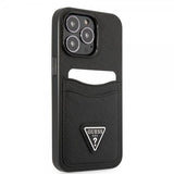 Guess iPhone 13 Pro Cover Saffiano Double Cardslot Sort