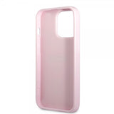 Guess iPhone 13 Pro Cover Saffiano Metal Logo Lilla