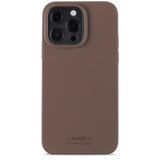 holdit iPhone 13 Pro Cover Silikone Dark Brown