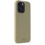 holdit iPhone 13 Pro Cover Silikone Khaki Green