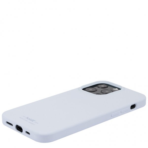 holdit iPhone 13 Pro Cover Silikone Mineral Blue