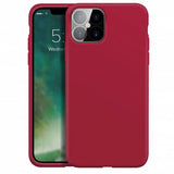 Xqisit iPhone 13 Pro Cover Silikone Rød