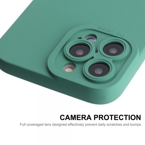 Enkay iPhone 13 Pro Skal Silikone Grøn