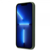 Guess iPhone 13 Pro Cover Silikone Metal Logo 4G Grøn