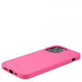 holdit iPhone 13 Pro Cover Silikone Bright Pink