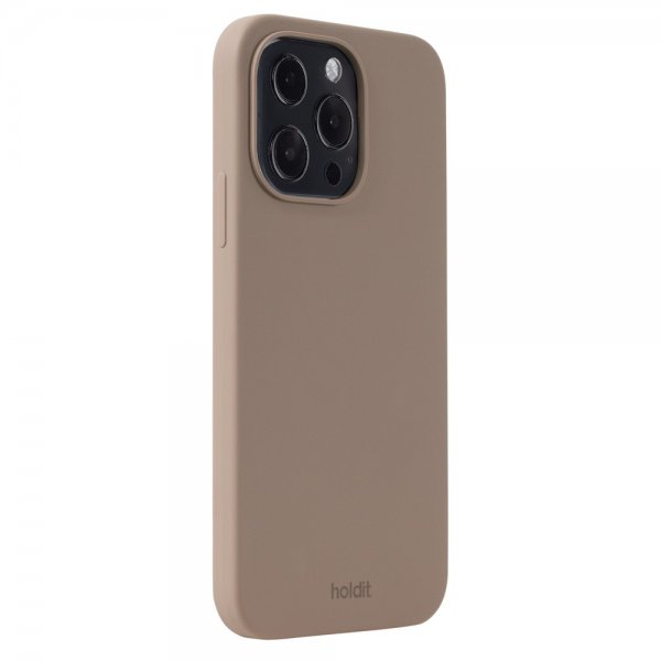 holdit iPhone 13 Pro Silikone Cover Mocha Brown