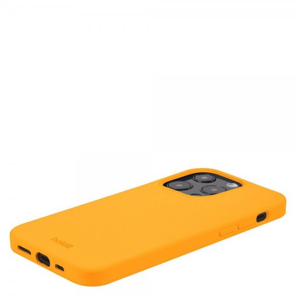 holdit iPhone 13 Pro Cover Silikone Orange Juice
