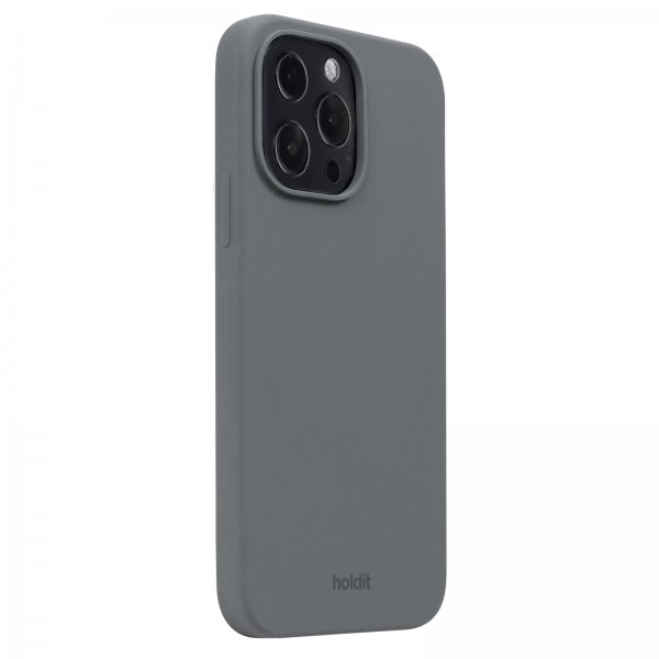 holdit iPhone 13 Pro Cover Silikone Space Gray