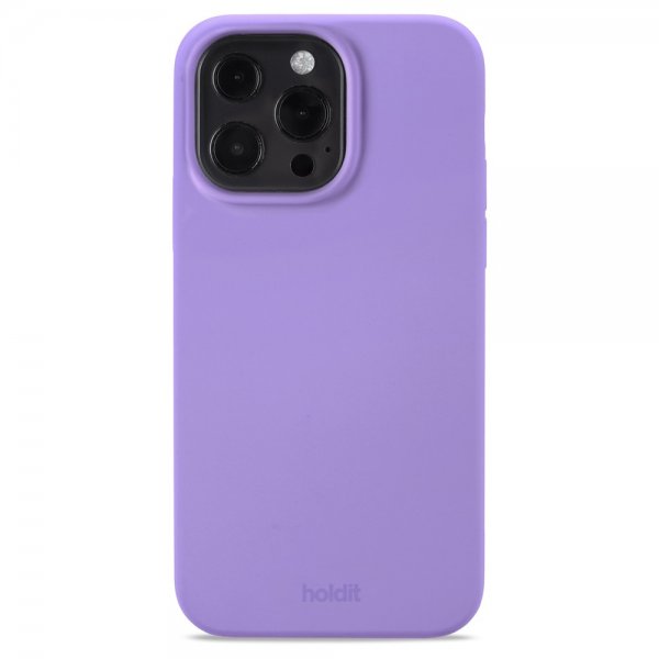 holdit iPhone 13 Pro Silikone Cover Violet