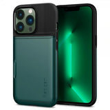Spigen iPhone 13 Pro Cover Slim Armor CS Midnight Green